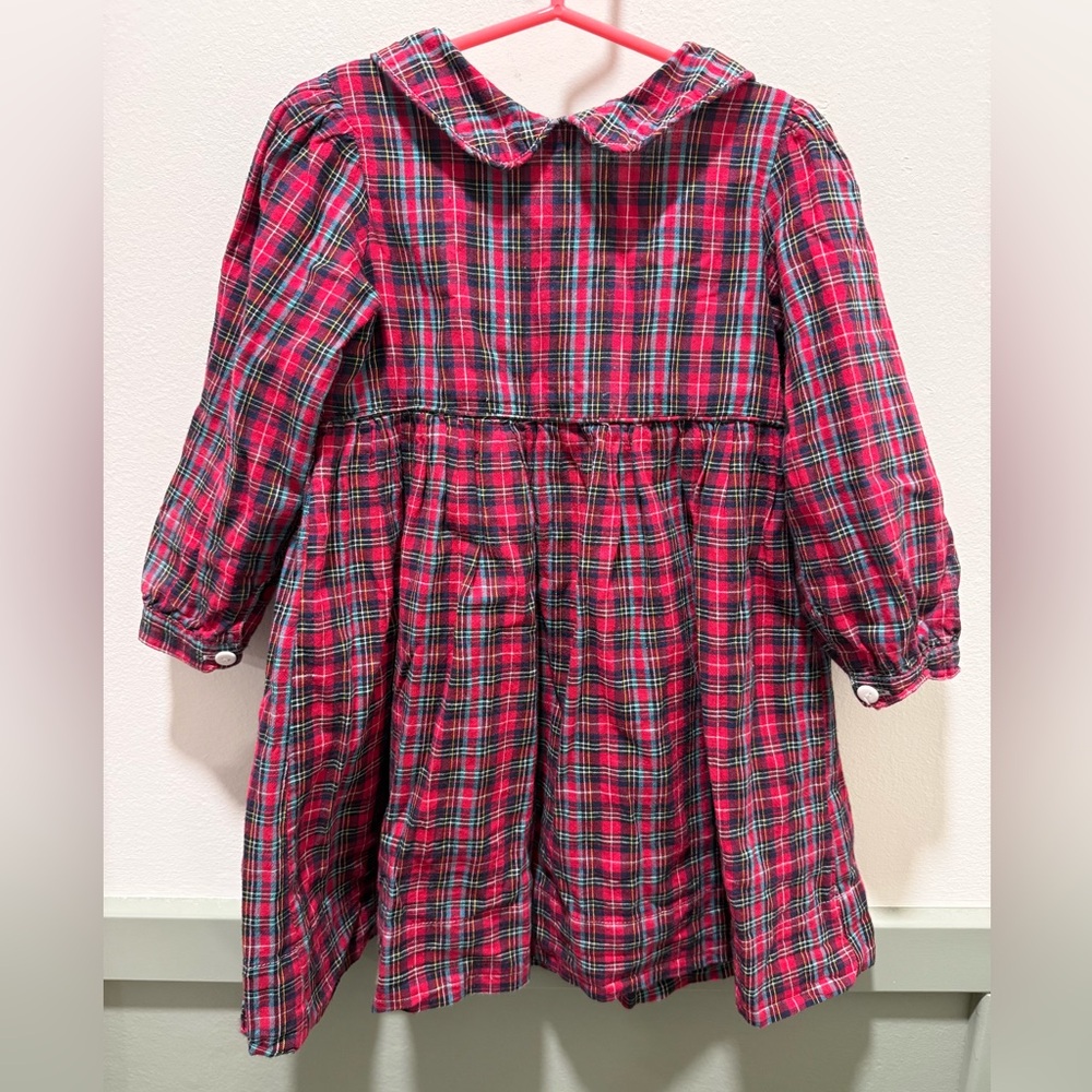 The Oaks plaid Christmas dress